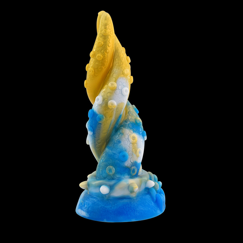 Blue Octopus Dildo fuck machine Y266